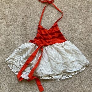 Moana-themed Halter Dress Costume 2-3T